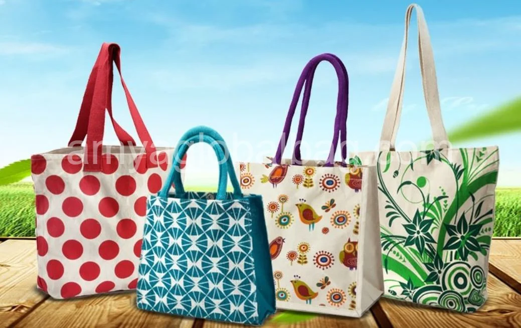 Amya Global Bag - India based manufacturer and exporter of various kinds of eco-friendly bags, made of jute, cotton, organic cotton & juco
