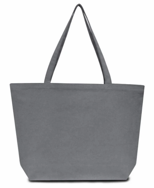 GREY BEACH BAG